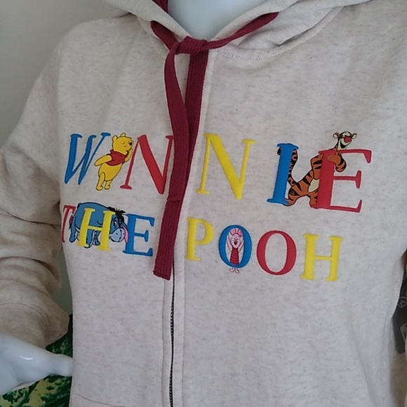 NWT! Disney "Winnie the Pooh" Hooded Sweatshirt - Picture 2 of 10